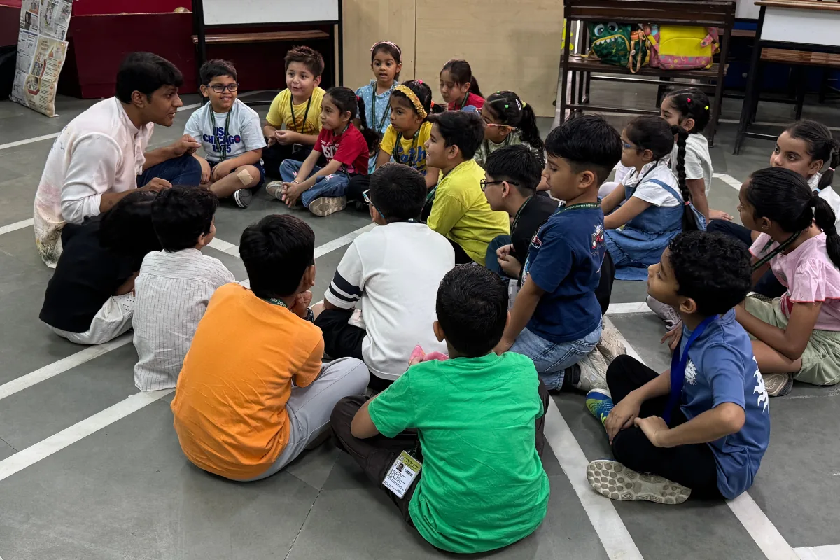 Circle-time questions with a smaller group of students