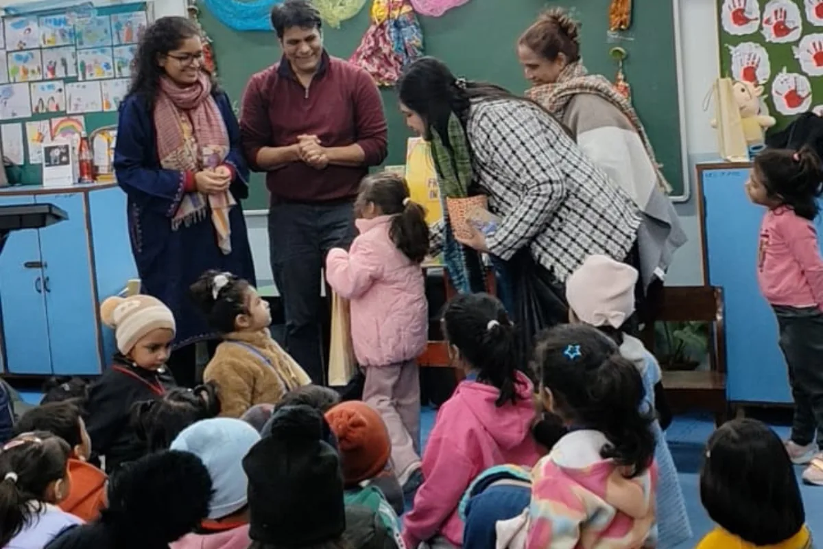 Return visit to Sardar Patel Vidyalaya, Delhi, November 2025