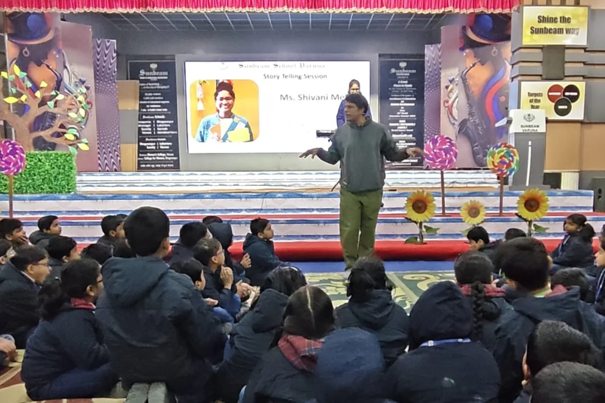 K4K workshop in progress at Sunbeam School Varuna, Banaras, December 2025